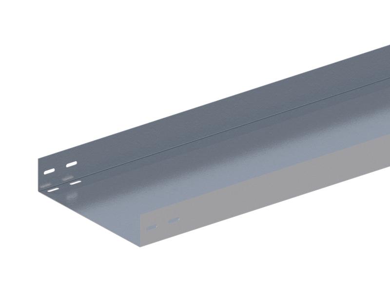 Лоток монтажный прямой неперфорированный 300х150 L3000 сталь 1.2мм ЛПН.300.150.3000.1.2.1 СОЭМИ Н0121122735