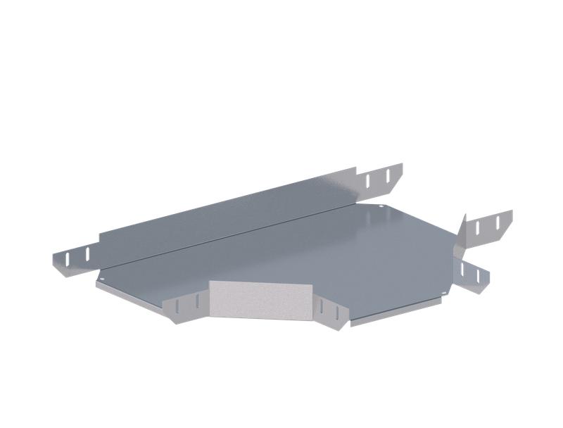 Лоток тройниковый горизонтальный 300х200 сталь 1.5мм ЛМс-Т цУТ1.5 СОЭМИ Н0121370845