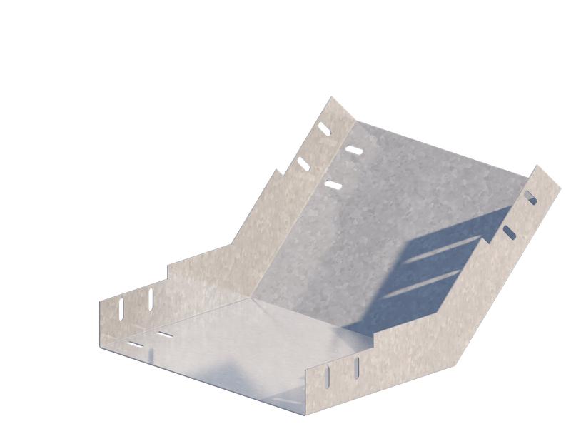 Лоток угловой вертикальный вверх 300х150 сталь 1.2мм ЛМс-45В цУТ2.5 СОЭМИ Н0122350735