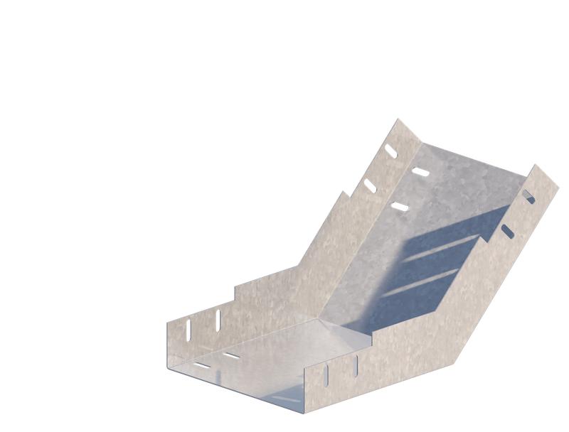 Лоток угловой вертикальный вверх 200х150 сталь 2мм ЛМс-45В цУТ2.5 СОЭМИ Н0122350754