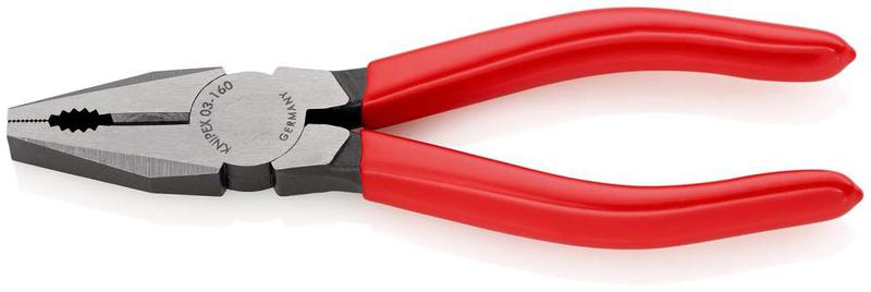 Плоскогубцы комбинированные L-160мм Knipex KN-0301160SB