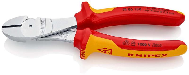 Бокорезы особой мощности VDE 44229 L180 KNIPEX KN-7406180