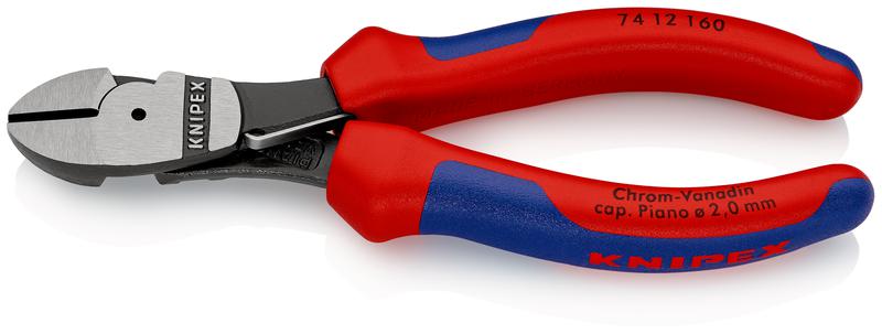Бокорезы особой мощности L160 с пружиной KNIPEX KN-7412160