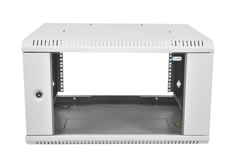 Шкаф коммутационный ШРН-Э-12.350 12U 600х350мм передн. двер. стеклян. 50кг сер. ЦМО 1132017