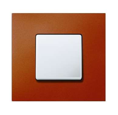 Рамка 1-м Simon27 Play арктик апельс. Simon 2700617-082