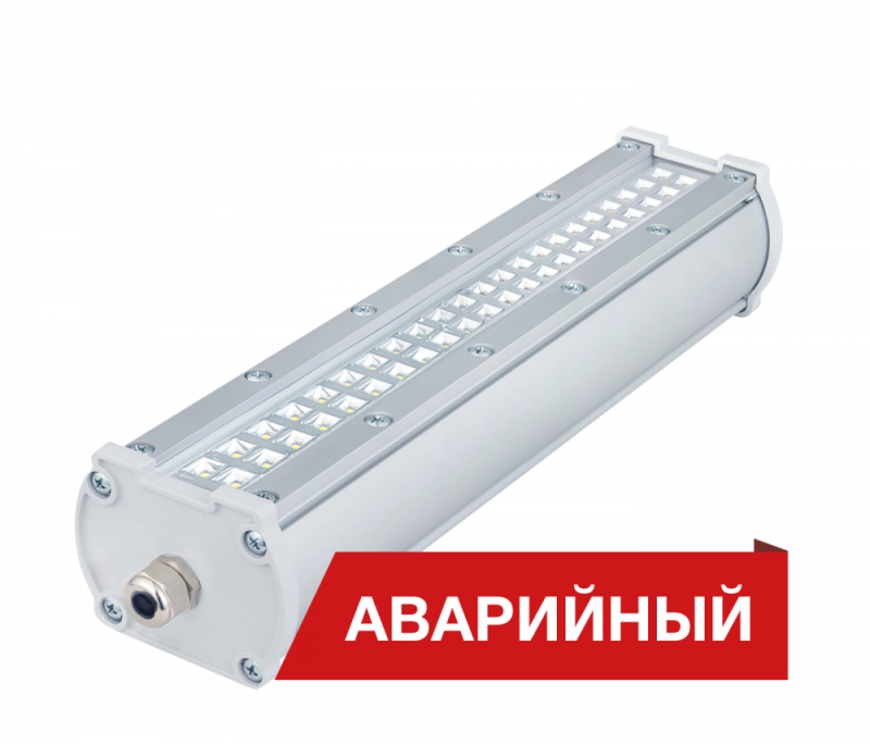 Светильник светодиодный Piton 16/2000 К60 2000лм 16Вт 4000К IP65 0.95PF 80Ra Кп<1 аварийн. Diora DP16K60-4K-A