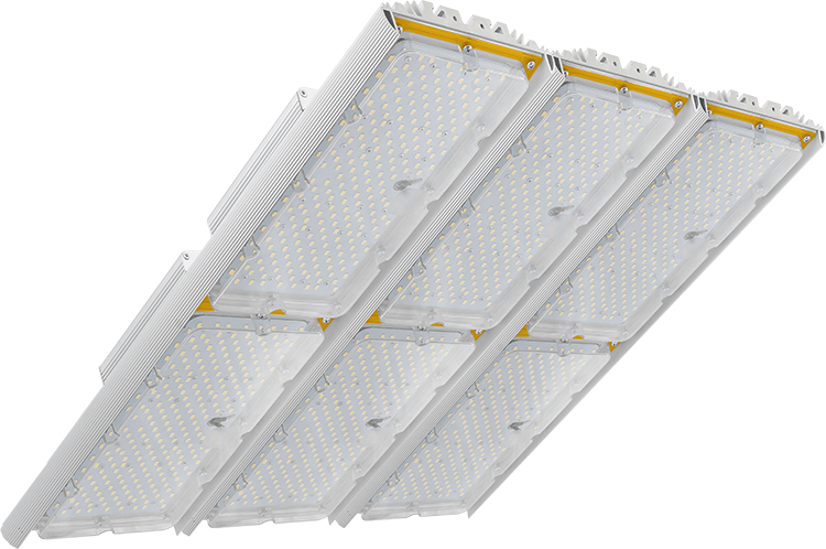 Светильник светодиодный Unit3 2Ex 510/72000 Д 72000лм 505Вт 3000К IP67 0.95PF 80Ra Кп<1 лира Diora DU2Ex510D-3K-L