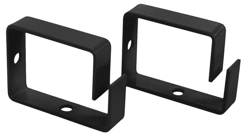 Кольцо организационное MCR-65-BK для укладки кабеля 65х45мм метал. (RAL 9004) черн. Cabeus 8651c