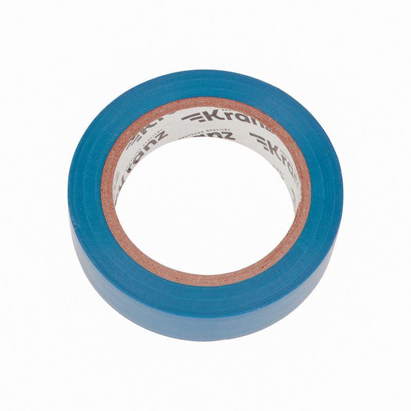 Изолента ПВХ 0.13х15мм 10м синяя (уп.10шт) Kranz KR-09-2005