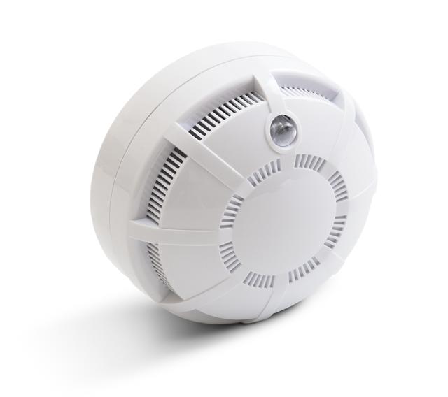 Извещатель пожарный дымовой оптико-электронный ИП 212-45 V2.04 для подвесного потолка сетка метал. Рубеж Rbz-340496