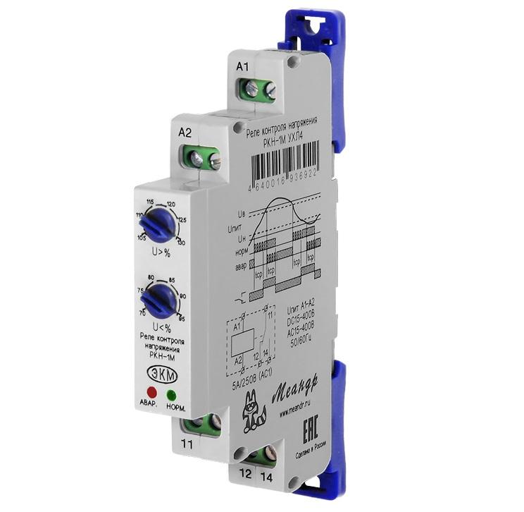 Реле контроля однофазного напряжения РКН-1М УХЛ2 (спец.) Меандр A8302-16936939