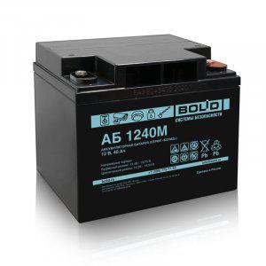 Аккумулятор стационарный свинцово-кислотный с регулирующим клапаном АБ 1240М Болид 283934