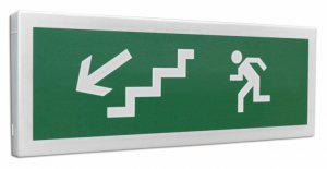 Оповещатель световой адресный С2000-ОСТ исп.09 (Человек влево-вниз) Болид 266146