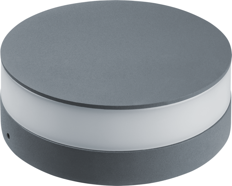 Светильник светодиодный 80 559 NOF-D-W-002-02 12Вт 3000К IP54 300лм для наружной подсветки круг сер. Navigator 80559