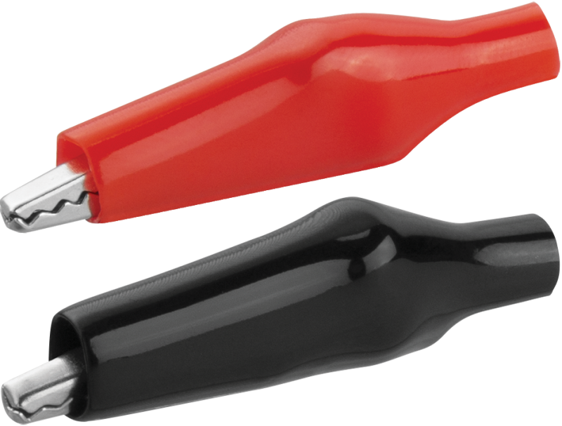 Зажим "крокодил" 5А 80 873 OAC-5A-40-H2 (уп.2шт) ОНЛАЙТ 80873