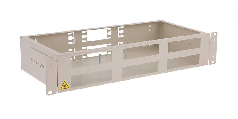 Кросс ШКОС-Л-2U/4 (корпус б/планок; б/ЗИП; б/кассеты) ССД 130308-00049