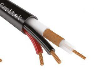 Кабель КВК-П-2 2х0.75 комбинированный для систем видеонаблюдения черн. (м) ТПД Паритет 213067