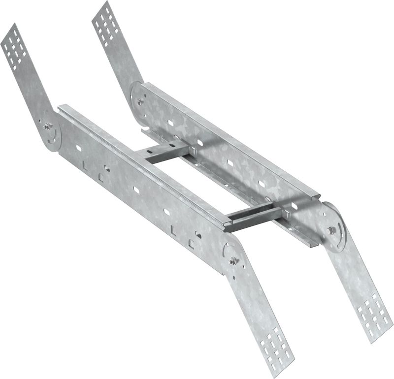 Поворот вертикальный шарнирный лестн. 55х400мм HDZ LESTA IEK CPV06-4-55-400-HDZ