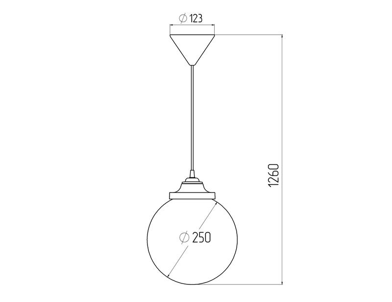 Светильник НСБ 02-60-255 УХЛ1.1 призма дым./бел. шнур Витебск 1203-10190