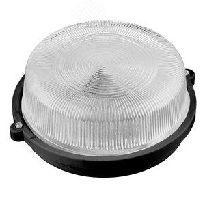 Светильник НБП 01-100-033 У3 со стеклом черн./полипропилен Витебск 1502-10040