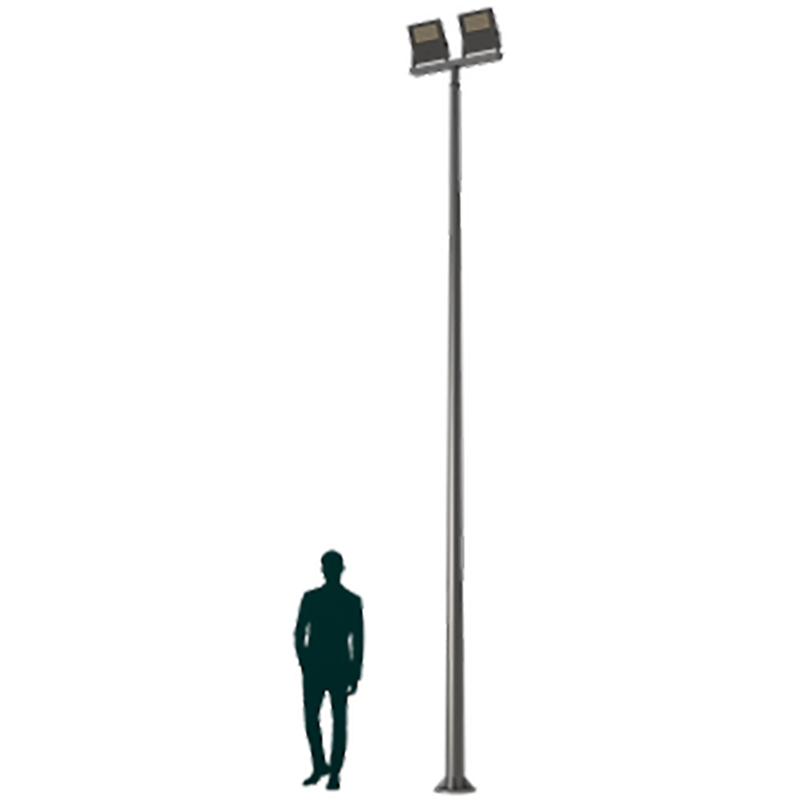 Светильник LEADER LED 100 D75 4000K K-POLE 7M D136 RAL9005 СТ 4350000060