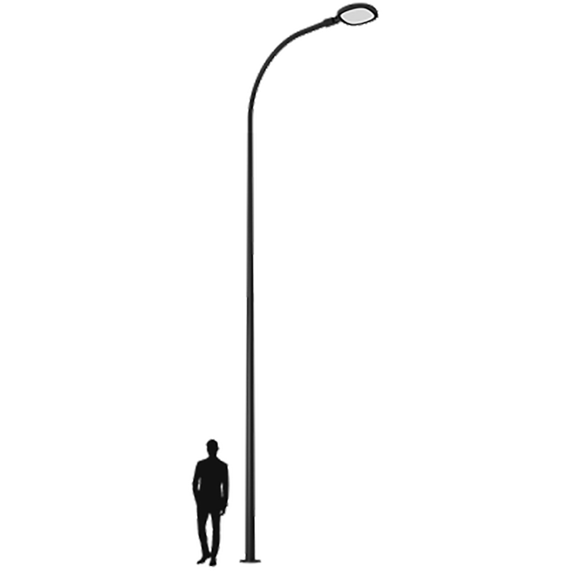 Светильник SKYLINE LED 100 DW 2700K K-POLE 7M D136 RAL9005 СТ 4707000300