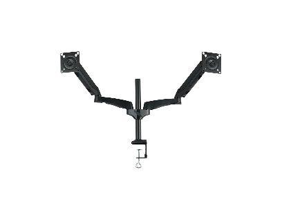 Кронштейн для мониторов ЖК OFFICE-12 15-32дюйм макс.12кг настольный поворот и наклон черн. KROMAX 379940