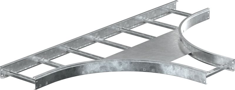 Ответвитель для лотка Т-образ. 80х600 R600 HDZ LESTA IEK CRT05-4-080-600-HDZ