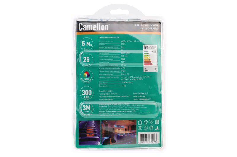 Лента светодиодная DSL-009 2835-54D/RGB (уп.5м) Camelion 15695