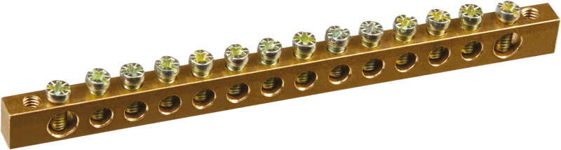 Шина нулевая 6х9-14/2 Navigator 71149