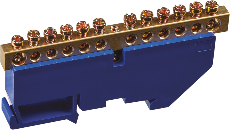 Шина нулевая на DIN-изоляторе 6х9-12 Navigator 71155