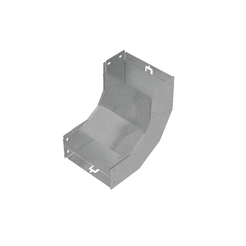 Угол для лотка вертикальный внутренний 90град. 200х100 "ПЛЮС" NLplus90-100-200 INOX304 КМ PL5607