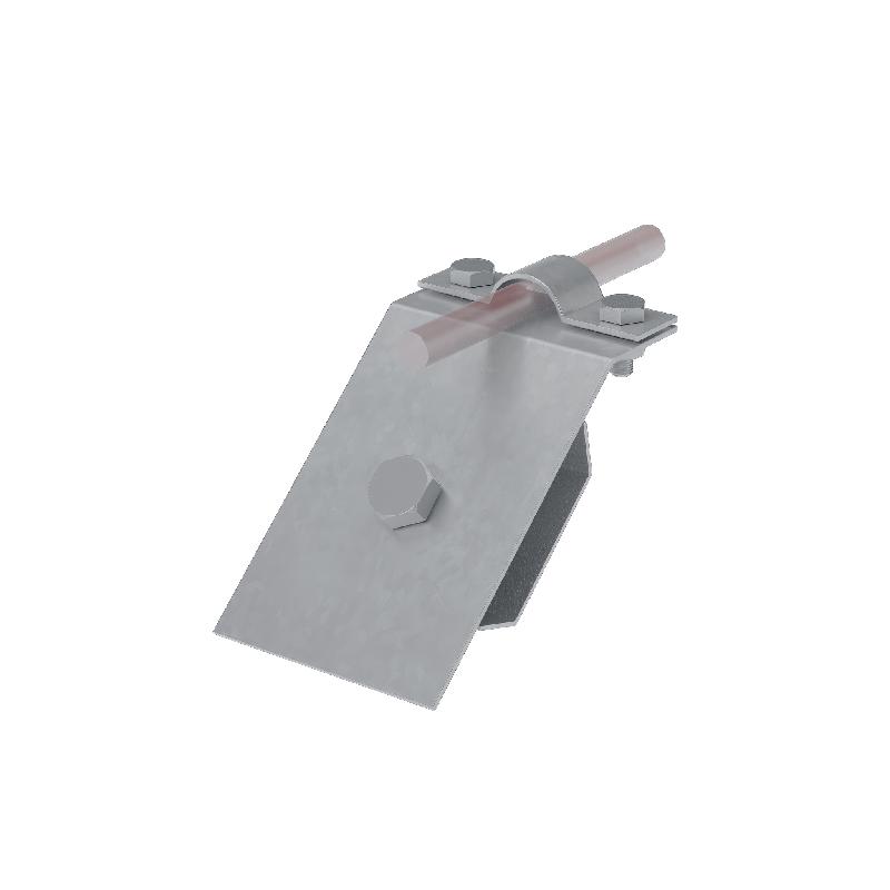 Держатель для водосточного желоба d5-10мм DVZH-D5-10 КМ MA0439