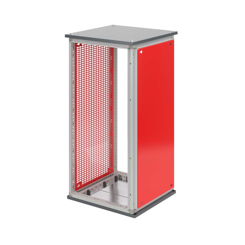 Плата монтажная перфорированная боковая для шкафа CQE (ВхГ) 1600х400мм DKC R5LPP1604