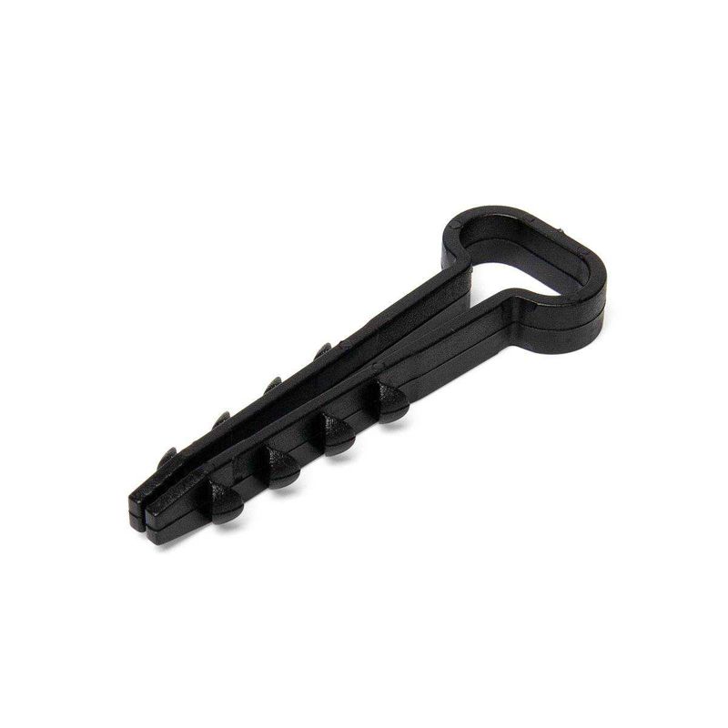 Дюбель-хомут ДХП 8-5 для плоского кабеля нейлон черн. (уп.100шт) Fortisflex 81828