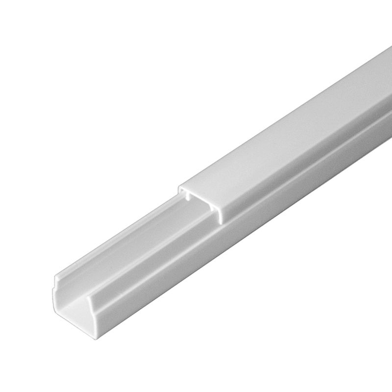 Кабель-канал 12х12 L2000 с двойн. замком бел. Промрукав PR03.0046