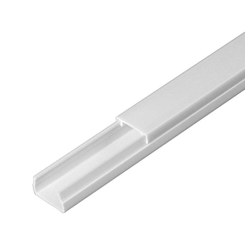 Кабель-канал 15х10 L2000 с двойн. замком бел. Промрукав PR03.0047