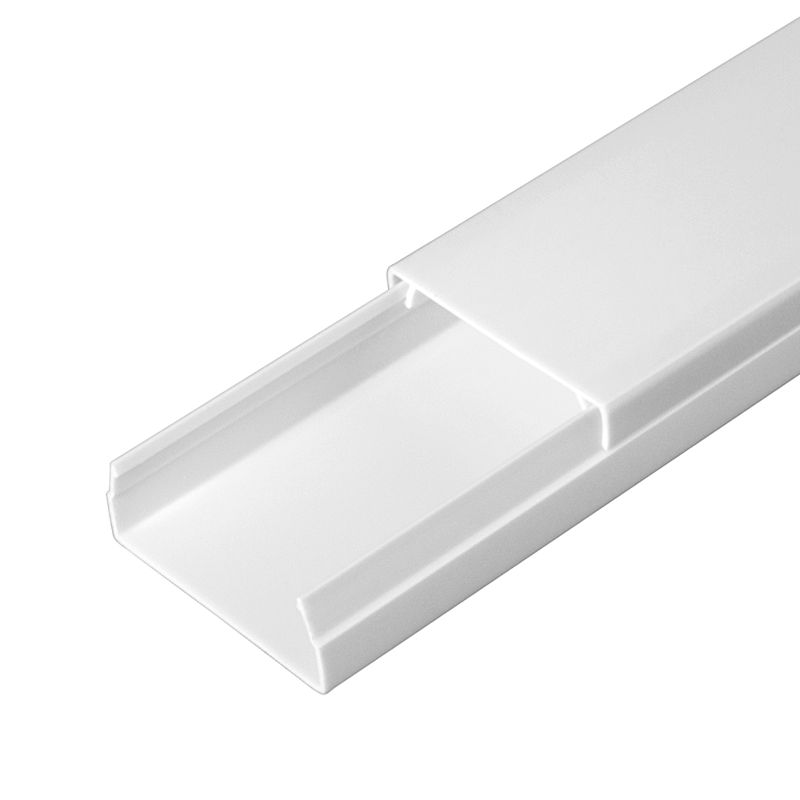 Кабель-канал 40х16 L2000 с двойн. замком бел. Промрукав PR03.0052
