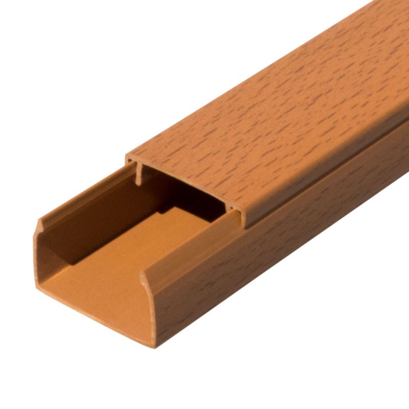 Кабель-канал 40х25 L2000 с двойн. замком бук Промрукав PR03.0200