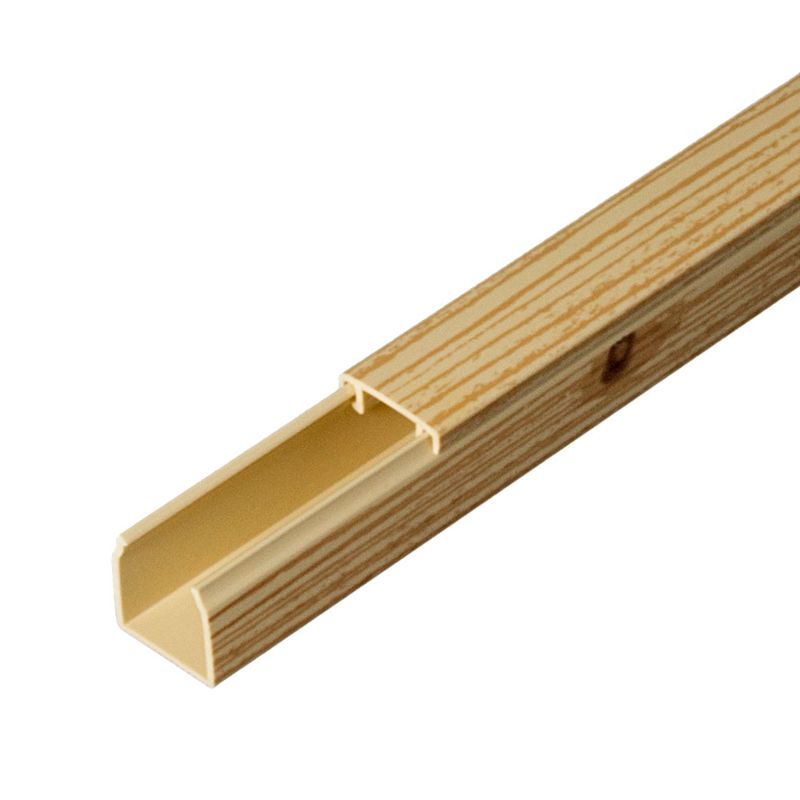 Кабель-канал 12х12 L2000 с двойн. замком сосна Промрукав PR.025433