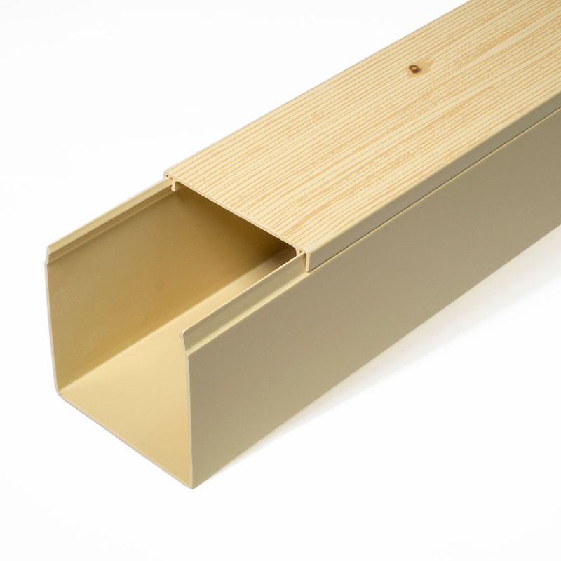 Кабель-канал 60х60 L2000 с двойн. замком сосна Промрукав PR.025450