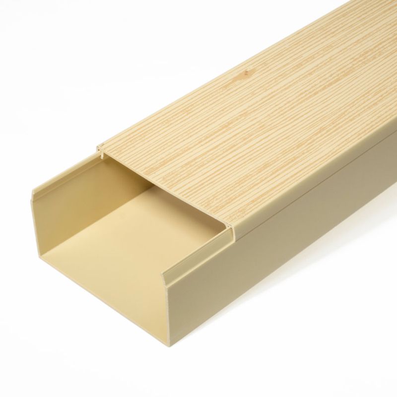 Кабель-канал 80х40 L2000 с двойн. замком сосна Промрукав PR03.0189