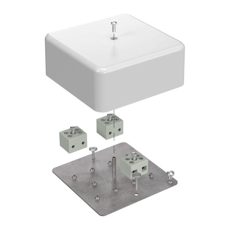 Коробка огнестойкая для кабель-канала 40-0470-FR6.0-6 Е15-Е120 103х103х45 Промрукав 40-0470-FR6.0-6