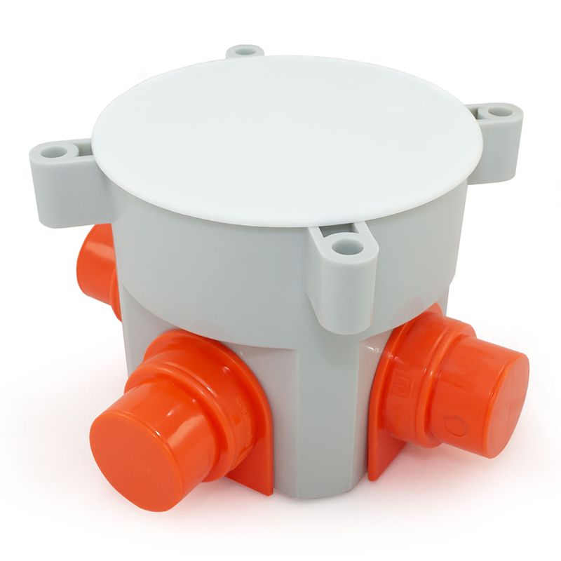 Коробка установочная СП 80-0530 для заливки бетоном безгалогенная (HF) 70х72 Промрукав 80-0530