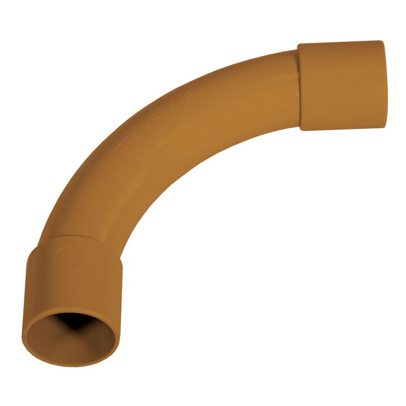 Соединитель угловой 90град. d25мм бук Промрукав PR13.0241