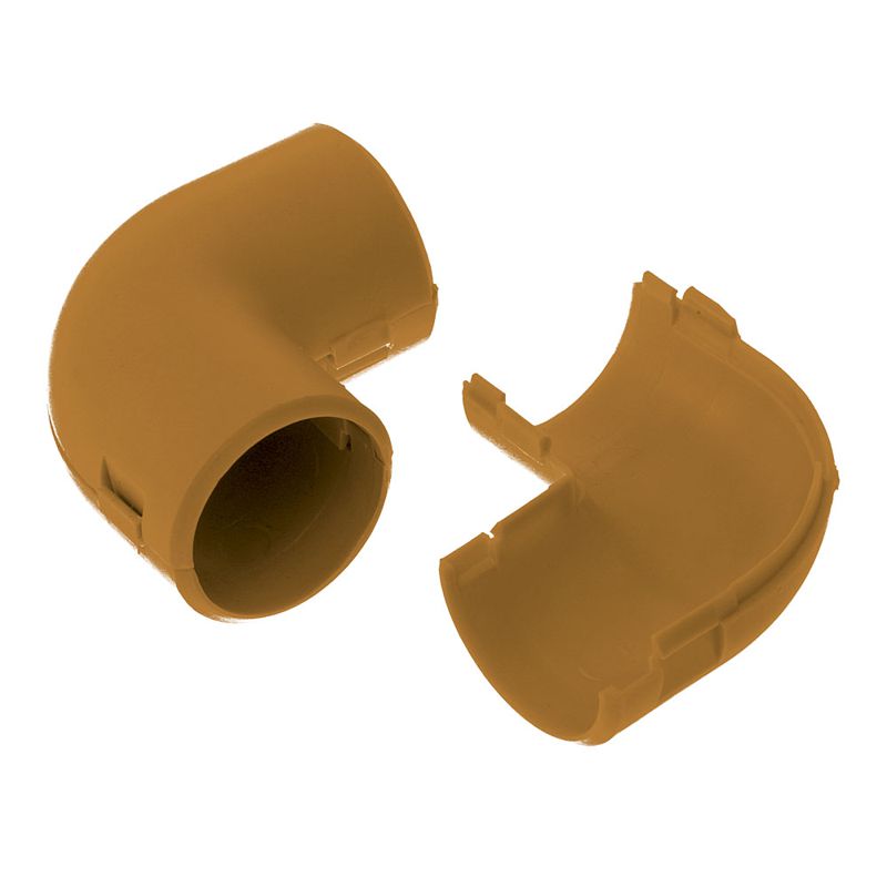 Соединитель угловой 90град. разборный d32мм бук Промрукав PR13.0250