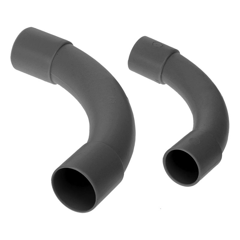 Соединитель угловой 90град. d32мм черн. Промрукав PR13.0190