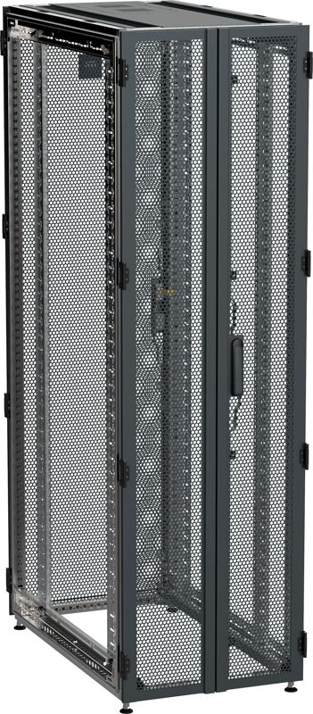 Шкаф серверный 19дюйм 42U 600х1200мм двухствор. чер. by ZPAS РФ ITK ZP05-42U-0612-P2P-R
