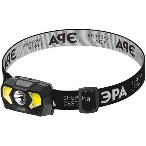 Фонарь светодиодный налобный GB-608 на батарейках 3xAAA 5Вт 7 реж. черн. Эра Б0052319