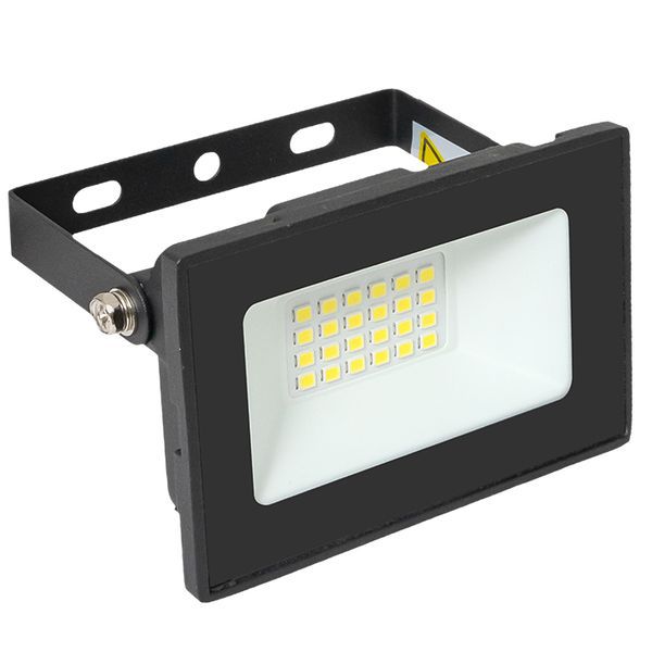 Прожектор светодиодный СДО-3002 20Вт 6500К IP65 Basic EKF FLL-3002-20-6500